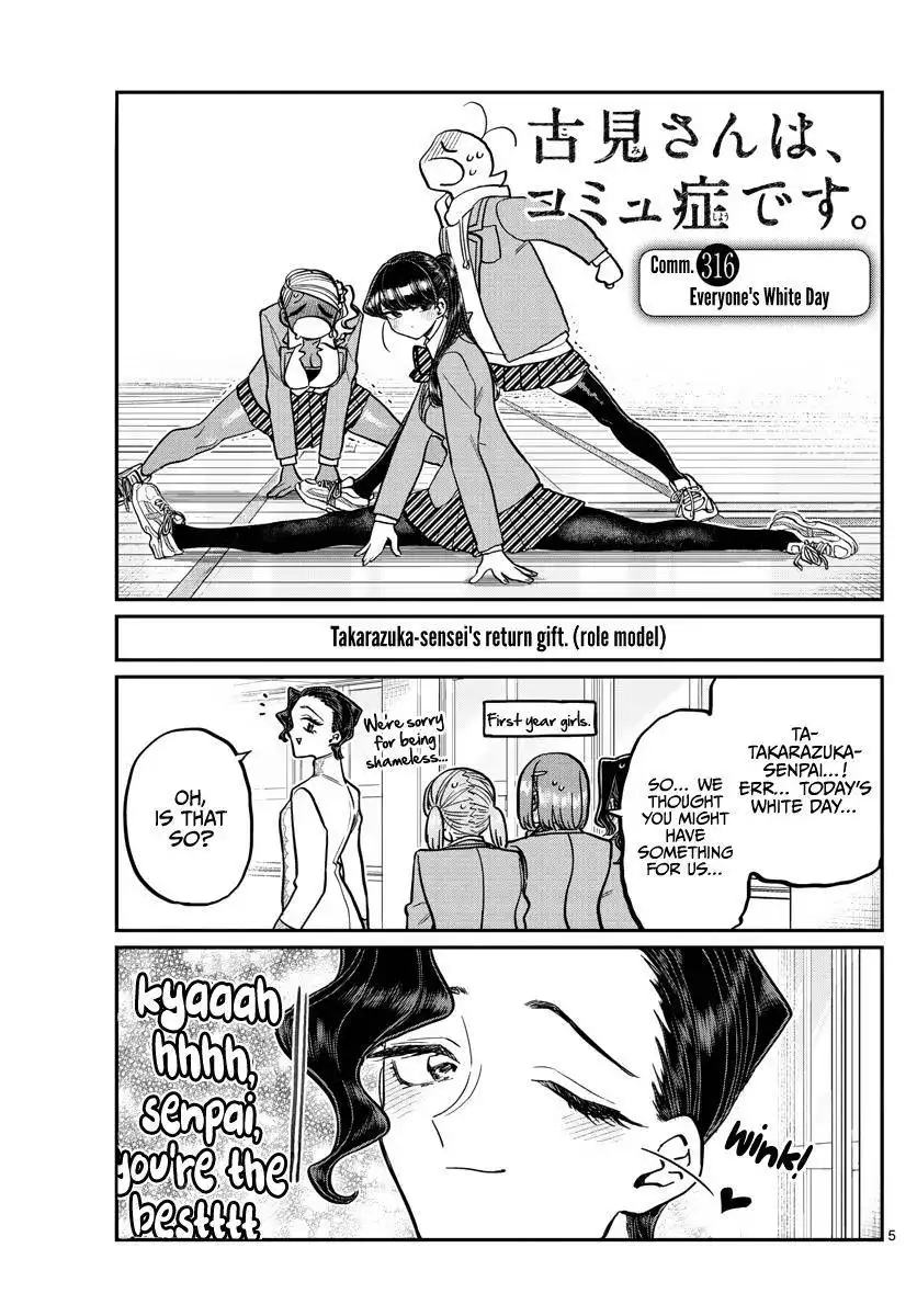 Komi-san wa Komyushou Desu Chapter 316 5